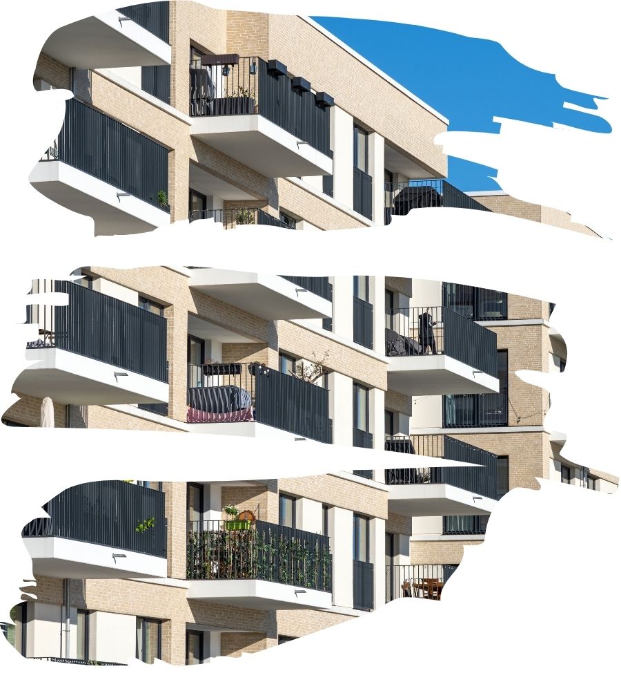 As casas da Crista